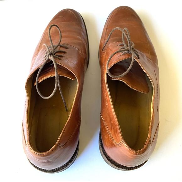 Johnston & Murphy Leather Oxford Shoes Mens size 11.5 4534 Signature Derby